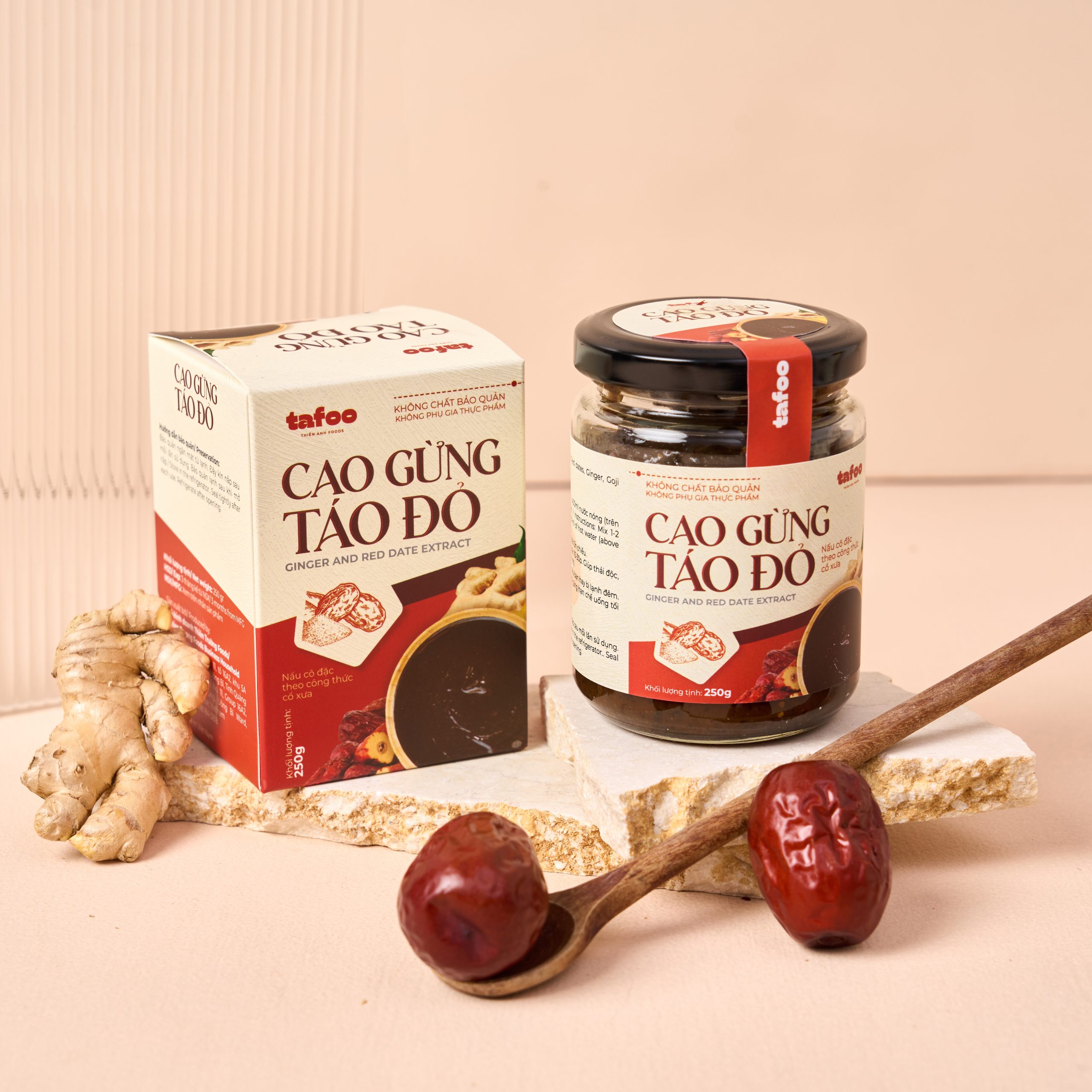Cao gừng táo đỏ thải hàn Tafoo - Ảnh 2