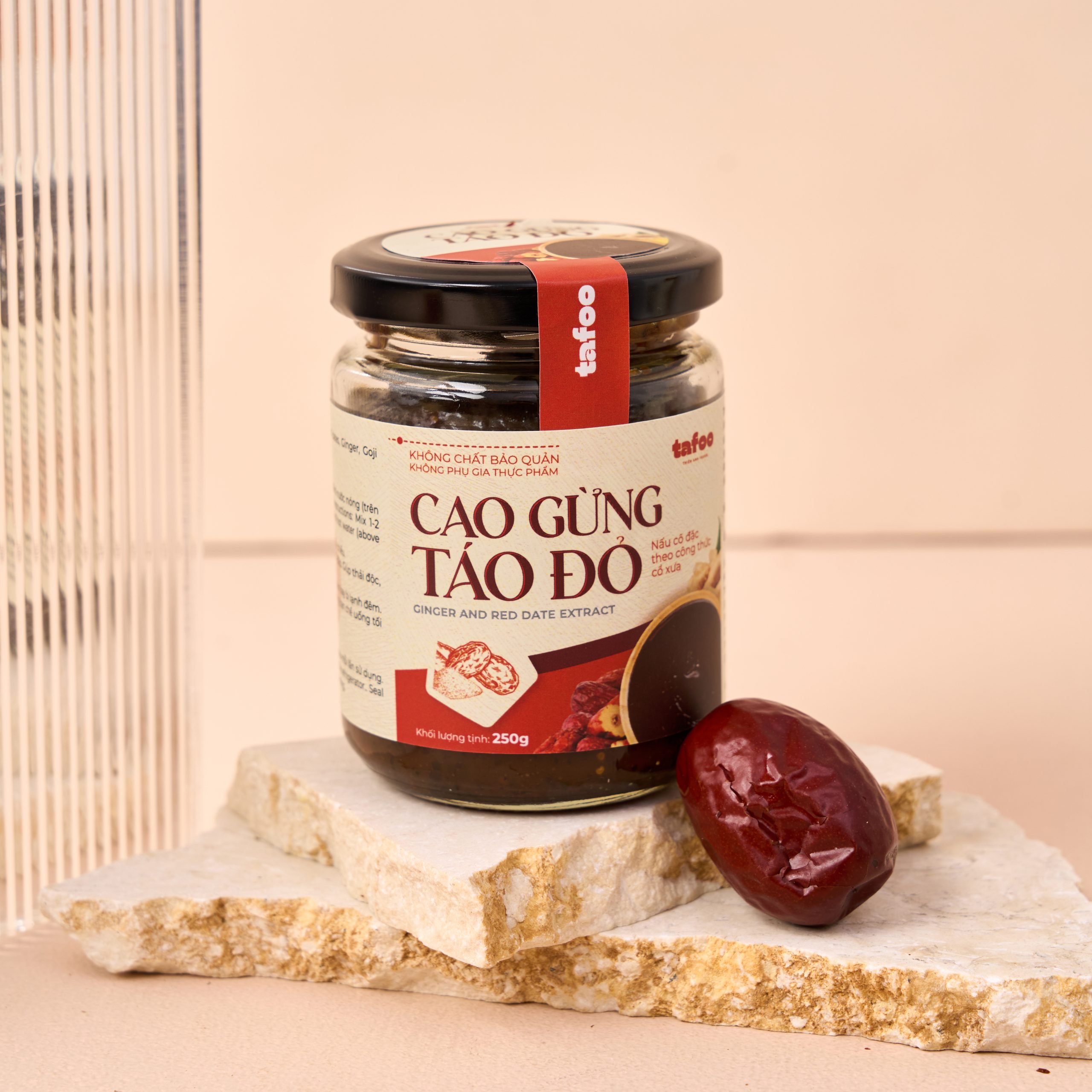 Cao gừng táo đỏ thải hàn Tafoo - Ảnh 6