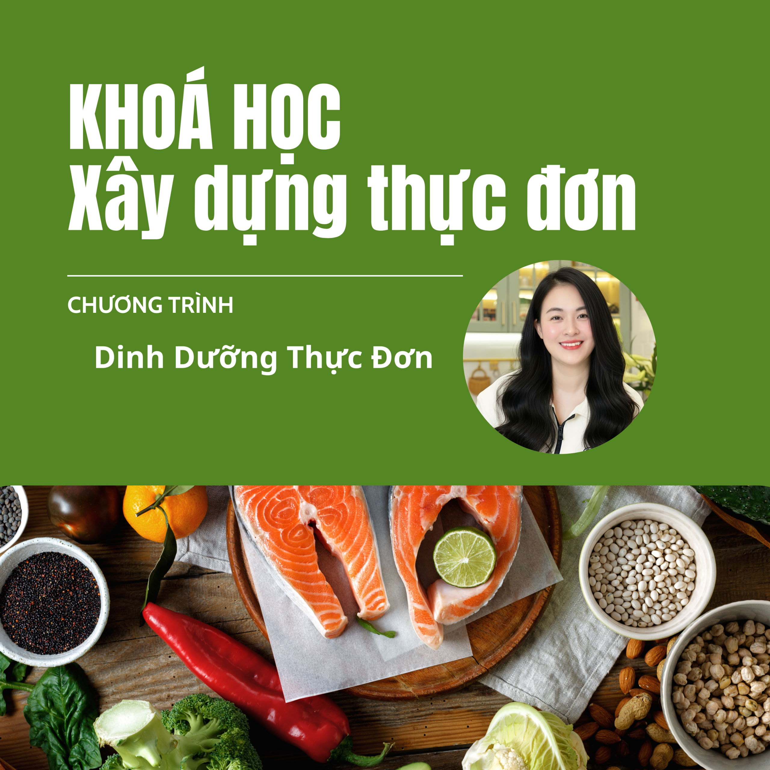 Khoá học xây dựng thực đơn dinh dưỡng